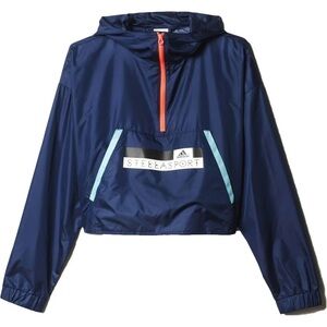 Stella McCartney x adidas Women’s Crop Drawstring StellaSport Windbreaker Size M